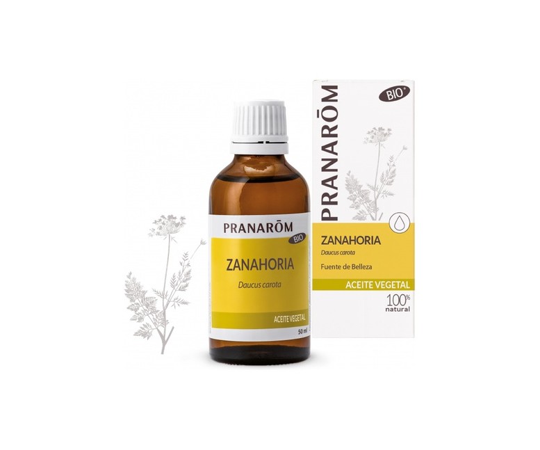 Aceite Vegetal De Zanahoria 50 ml de aceite Pranarom
