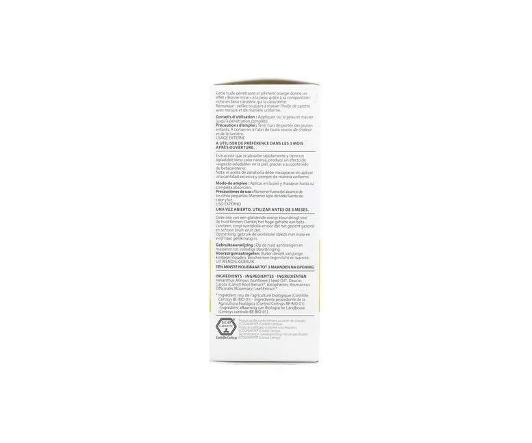 Aceite Vegetal De Zanahoria 50 ml de aceite Pranarom