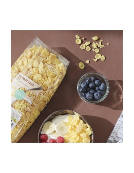 Copos de maíz tostado crujientes - Cornflakes Bio 400 g Naturitas Essentials