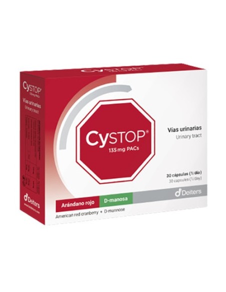 Cystop 30 cápsulas de 135mg Deiters
