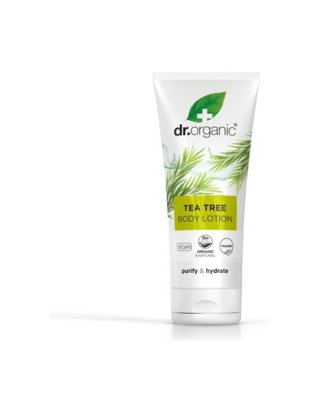 Loción para piel de Árbol de té Orgánico 200 ml de gel Dr. Organic