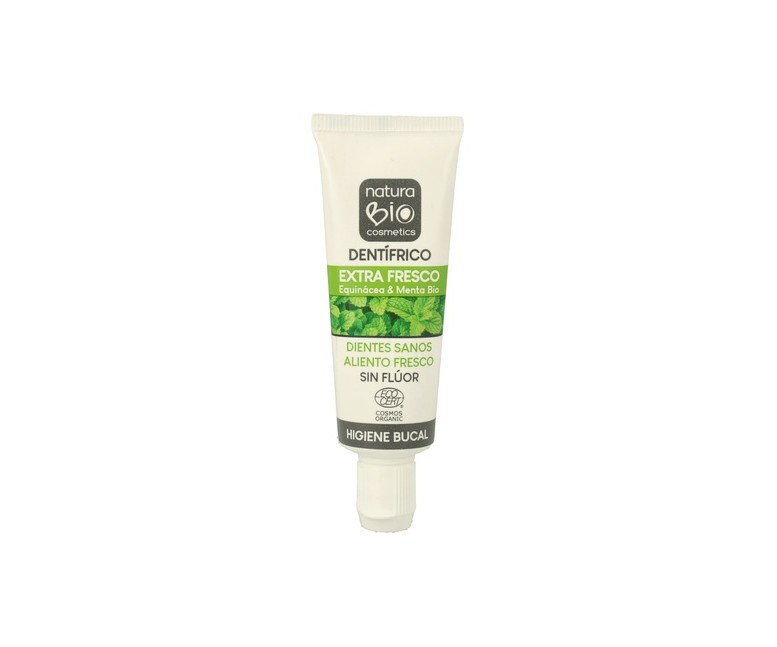 Dentífrico extra fresco Equinácea & Menta 25 ml NaturaBIO Cosmetics
