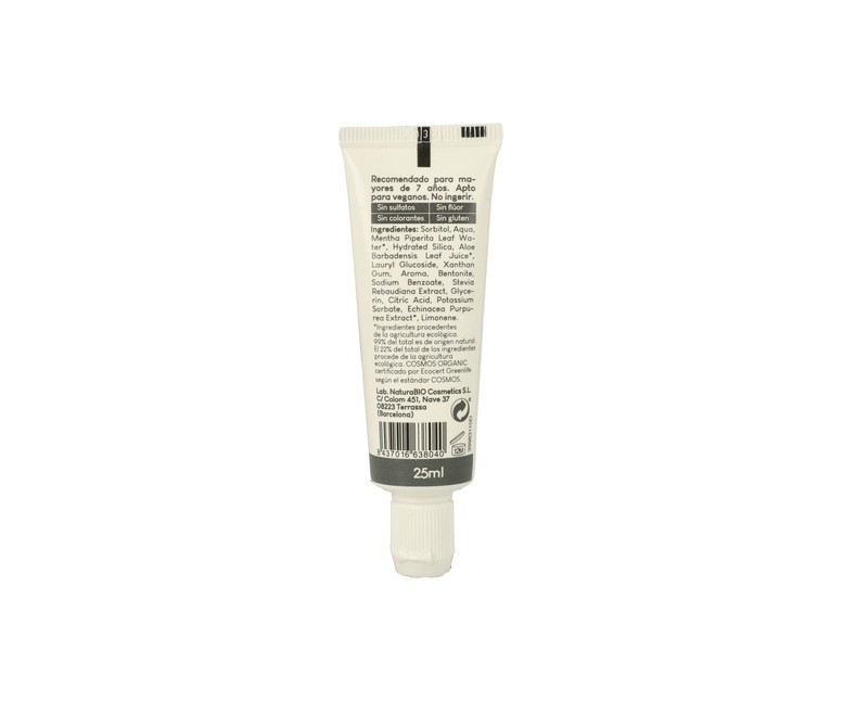 Dentífrico extra fresco Equinácea & Menta 25 ml NaturaBIO Cosmetics