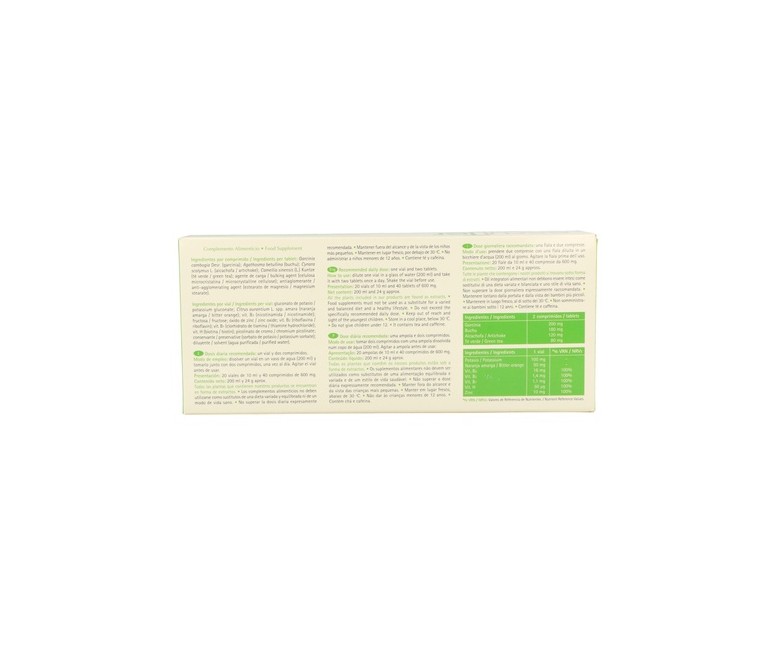 Esculter Nº3 20 viales de 10 ml + 40 comprimidos Tegor