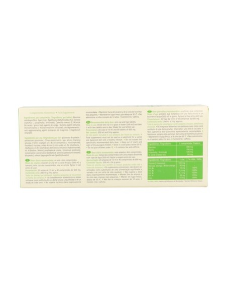 Esculter Nº3 20 viales de 10 ml + 40 comprimidos Tegor