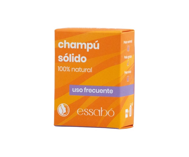 Champú sólido de uso frecuente 100 g Essabo