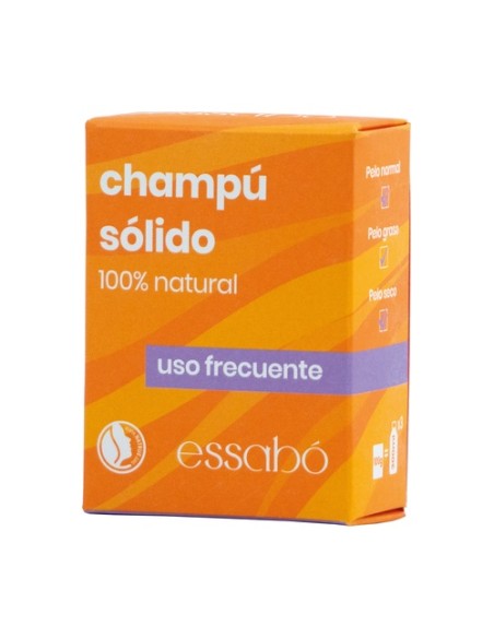 Champú sólido de uso frecuente 100 g Essabo