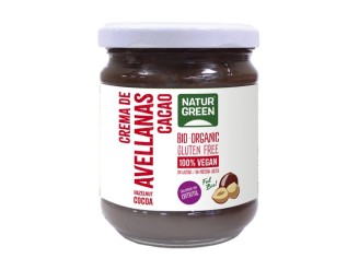 Crema de avellanas y cacao contenido reducido de azúcares