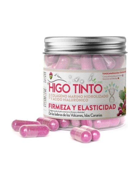 Cápsulas de higo tinto con colágeno y ácido hialurónico 90 cápsulas Higo Tinto