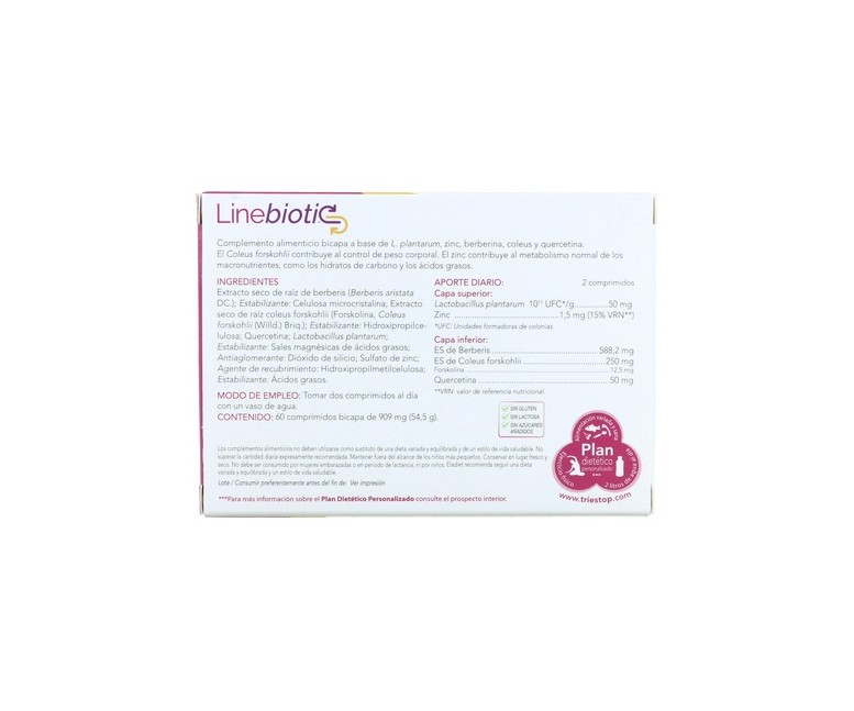 Linebiotics 60 comprimidos Eladiet