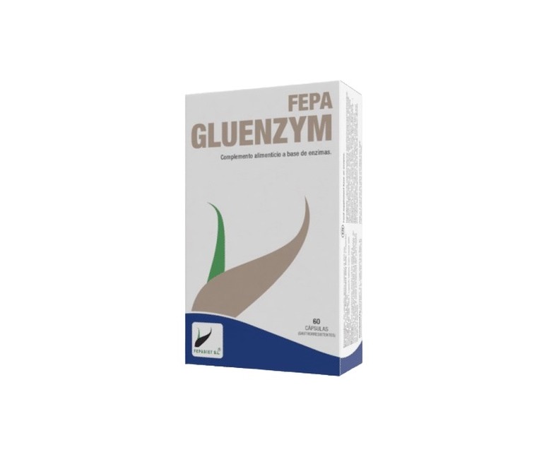Gluenzym enzimas 60 cápsulas Fepa
