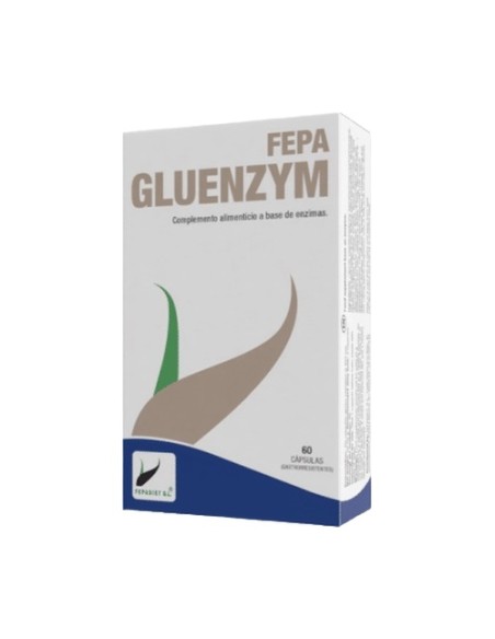 Gluenzym enzimas 60 cápsulas Fepa