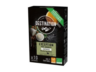 Cápsulas biodegradables Pur Arabica Exception
