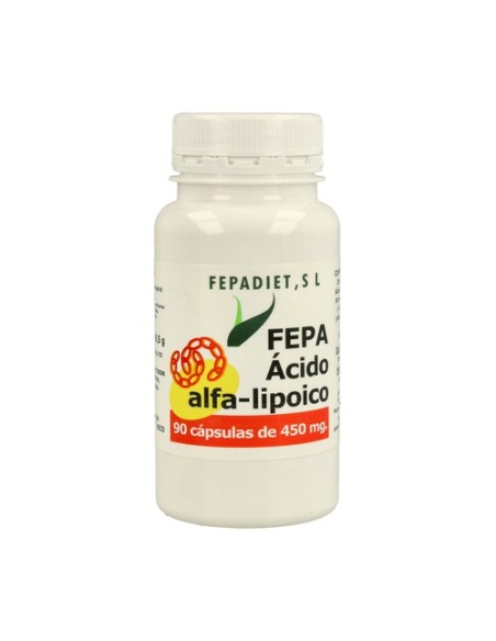 Ácido Alfa-lipoico 90 cápsulas de 450mg Fepa