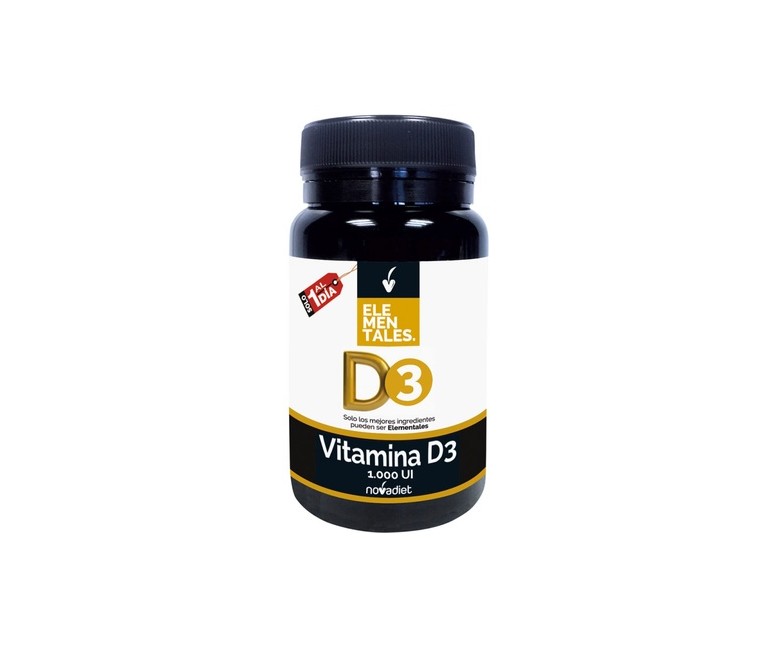 Vitamina D3 1000UI 120 comprimidos de 1000UI Nova Diet