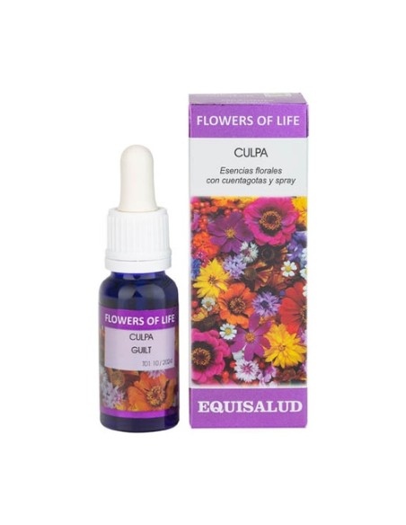 Flower of Life Culpa 15 ml de elixir floral Equisalud