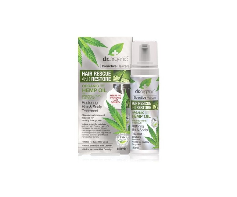 Organic Hemp Haircare Mousse Hair 150ml 150 ml Dr. Organic