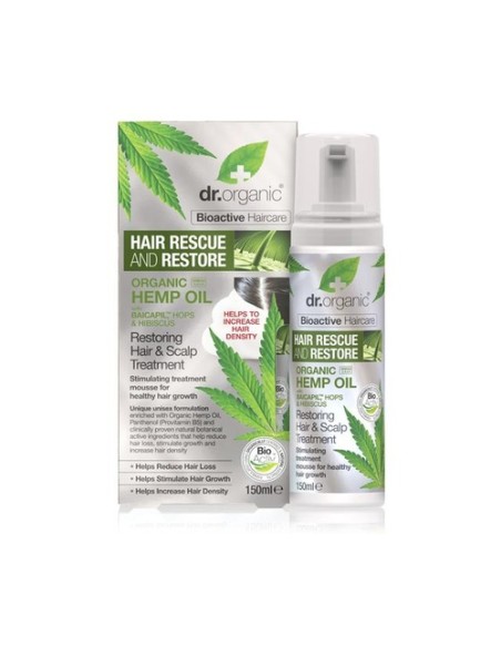Organic Hemp Haircare Mousse Hair 150ml 150 ml Dr. Organic