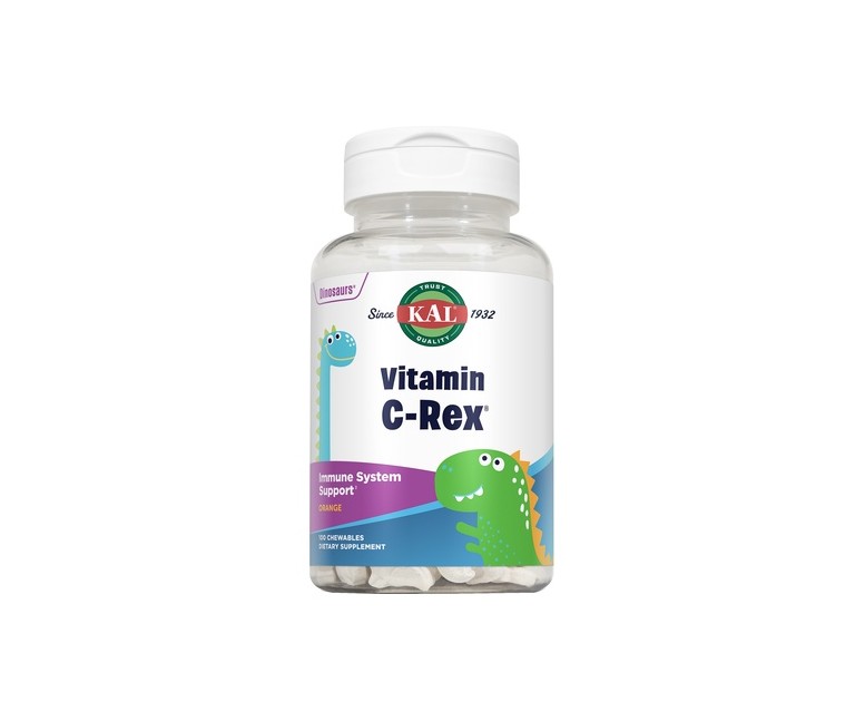 Vitamina C-Rex (Orange) 100 tabletas Kal