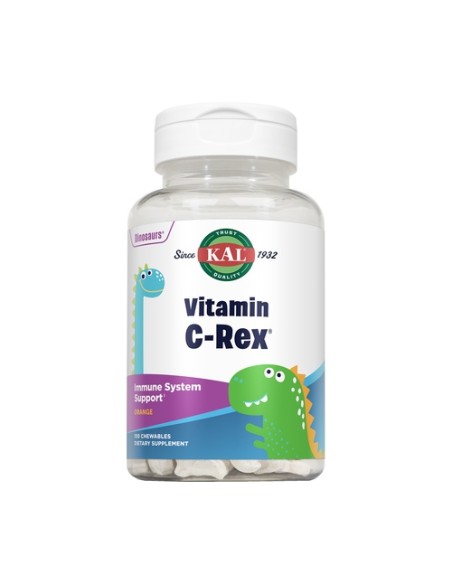 Vitamina C-Rex (Orange) 100 tabletas Kal