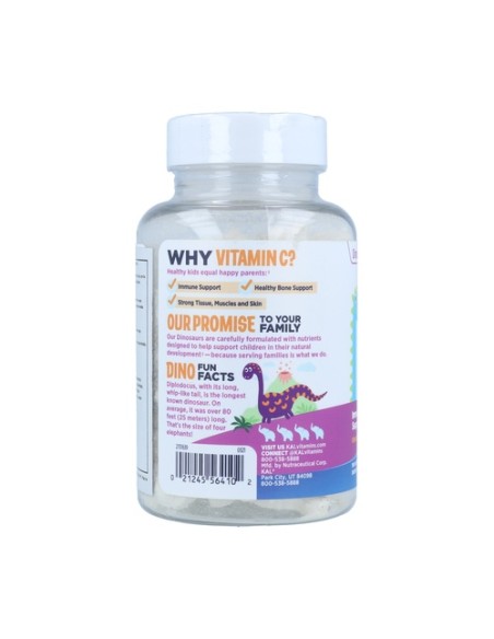 Vitamina C-Rex (Orange) 100 tabletas Kal
