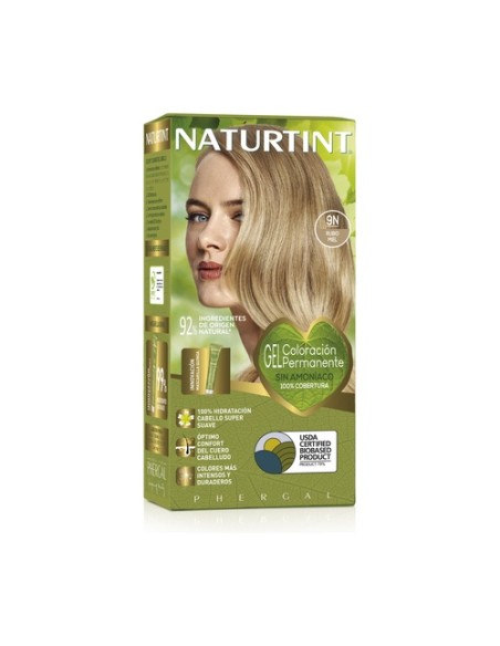 Coloración con quinoa 9n - rubio miel 1 unidad Naturtint