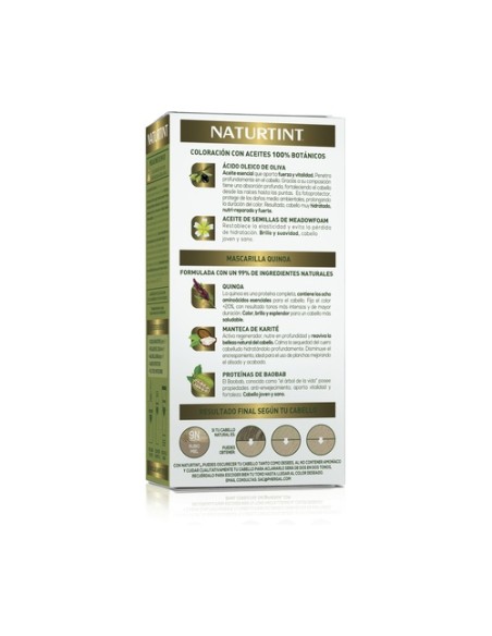 Coloración con quinoa 9n - rubio miel 1 unidad Naturtint
