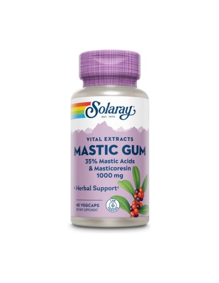 Mastic Gum 45 cápsulas vegetales Solaray
