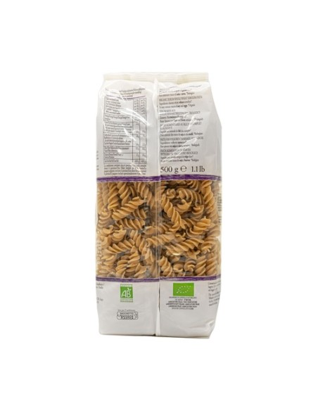 Fusilli de trigo inegral 500 g Iris