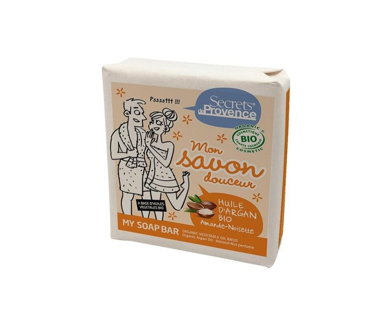 Jabón de argán / almendras y avellanas 1 unidad de 100g Secrets de Provence