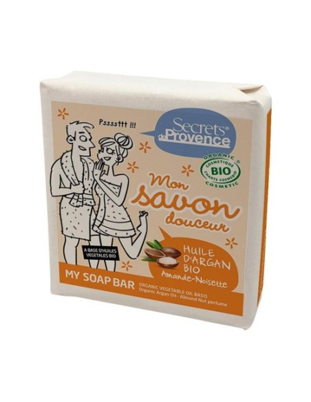 Jabón de argán / almendras y avellanas 1 unidad de 100g Secrets de Provence