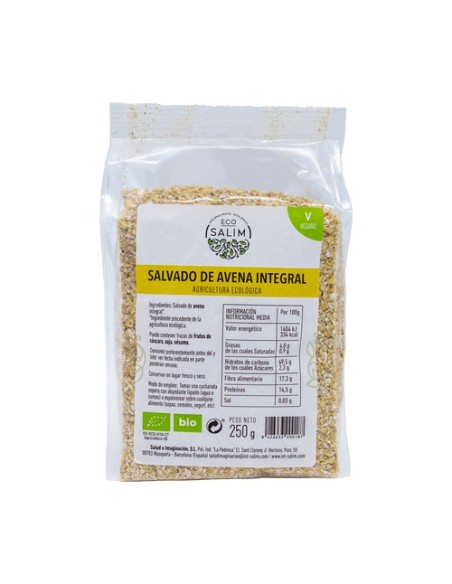 Salvado de Avena Bio 250 g Eco Salim