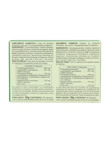 Lactobacillus Plus 60 cápsulas Integralia