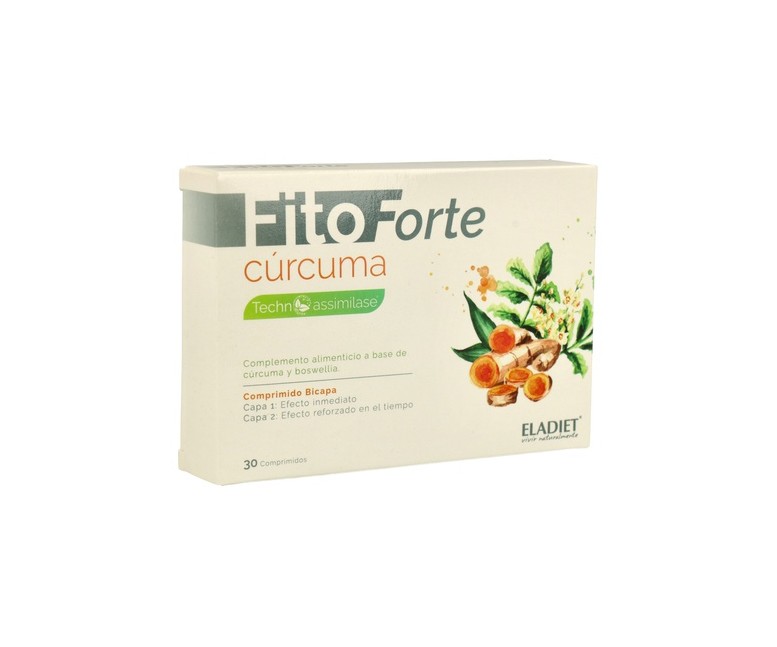 Fitoforte cúrcuma 30 comprimidos Eladiet