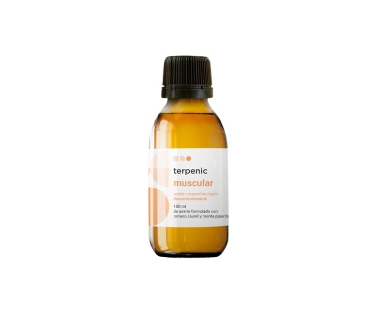 Muscular aceite masaje 100 ml de aceite Terpenic