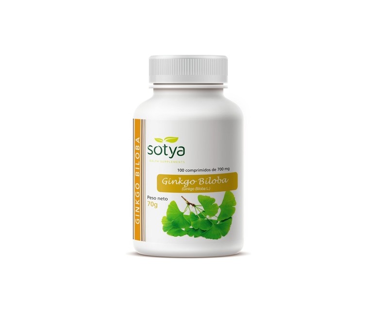 Ginkgo Biloba 100 comprimidos Sotya