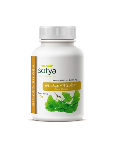 Ginkgo Biloba 100 comprimidos Sotya