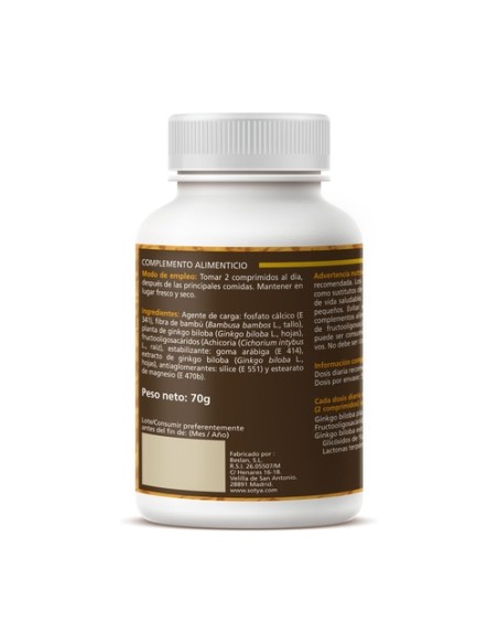 Ginkgo Biloba 100 comprimidos Sotya