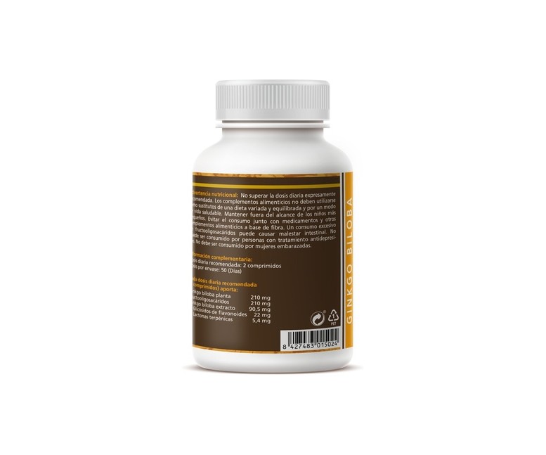 Ginkgo Biloba 100 comprimidos Sotya