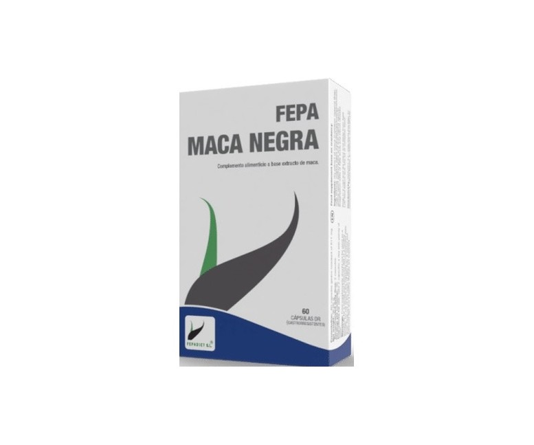 Maca negra 60 cápsulas Fepa