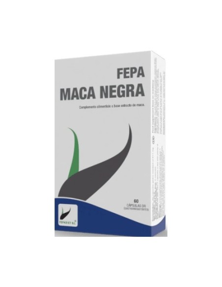 Maca negra 60 cápsulas Fepa