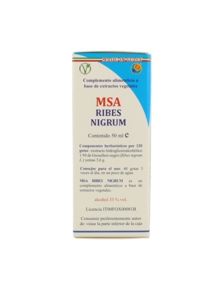 Msa Ribes Nigrum Gemas 50 ml Herboplanet
