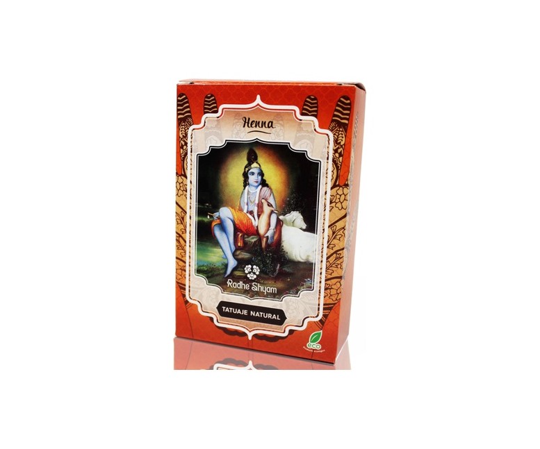 Henna Tatuaje Natural Polvo 50 g Radhe Shyam