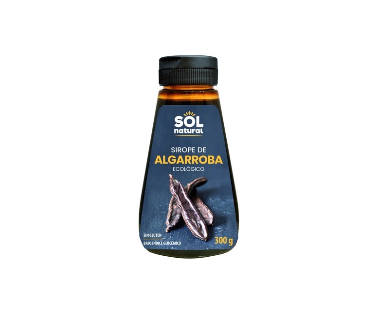 Sirope de algarroba Bio 300 g Sol Natural