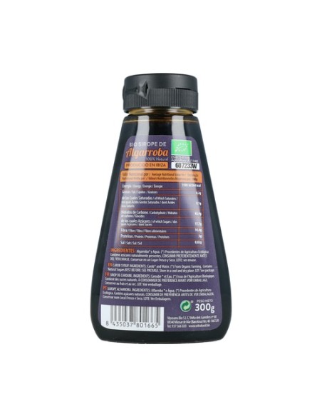 Sirope de algarroba Bio 300 g Sol Natural