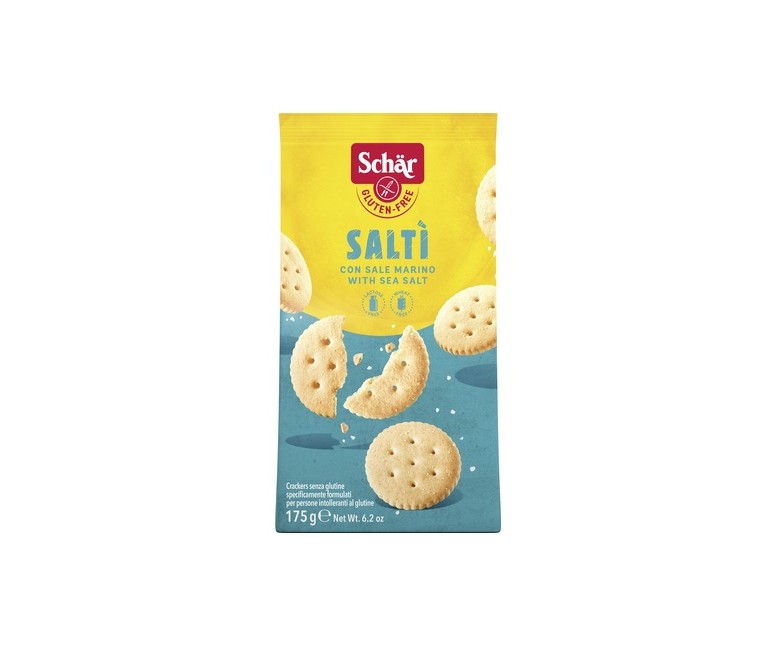 Galletas saladas sin gluten 175 g Schär