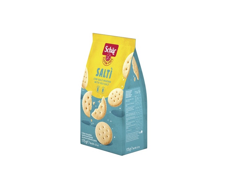 Galletas saladas sin gluten 175 g Schär