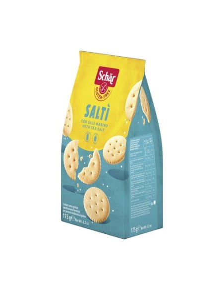 Galletas saladas sin gluten 175 g Schär