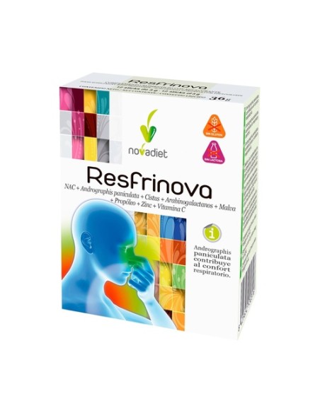 Resfrinova vías respiratorias 12 sticks Nova Diet