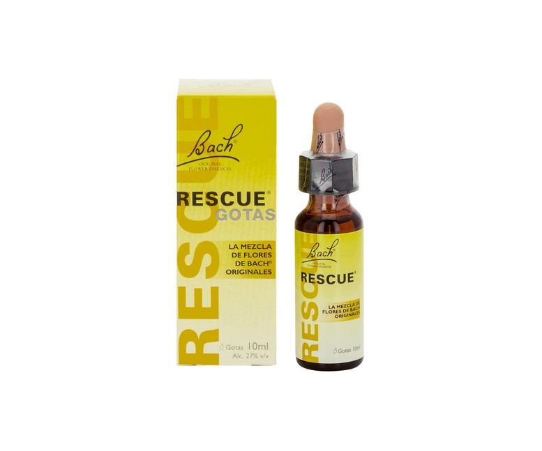 Bach Rescue gotas 10 ml de elixir floral Rescue